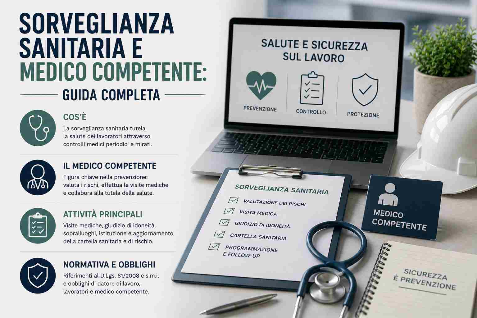 Sorveglianza Sanitaria e Medico Competente: guida completa